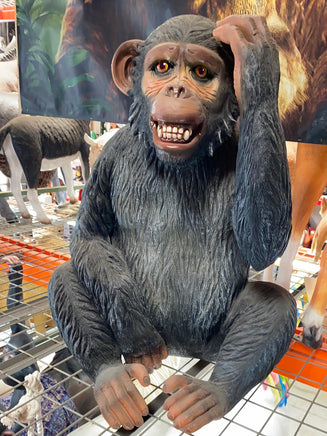 Monkey Max Chimpanzee Life Size Statue - LM Treasures 