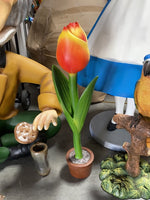 Small Tulip In Pot Flower Statue - LM Treasures 