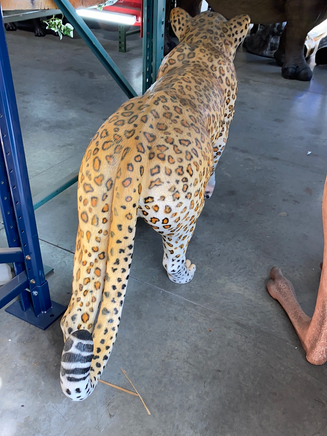 Leopard Life Size Statue - LM Treasures 