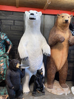 Standing Polar Bear Statue - LM Treasures 