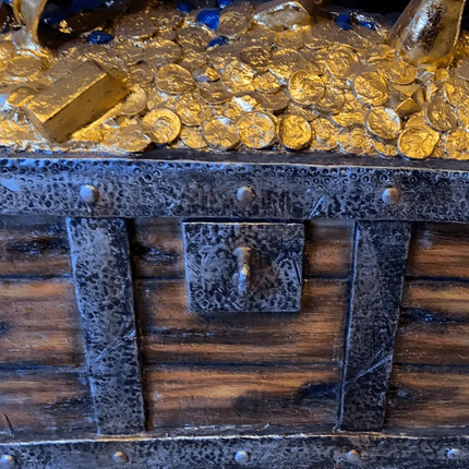 Treasure Chest Life Size Statue LM Treasures - T