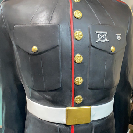 Marine Soldier Life Size Statue - LM Treasures 