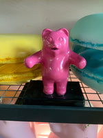 Small Pink Gummy Bear Over Sized Statue - LM Treasures 