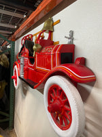 Fire Truck Wall Decor Statue - LM Treasures 