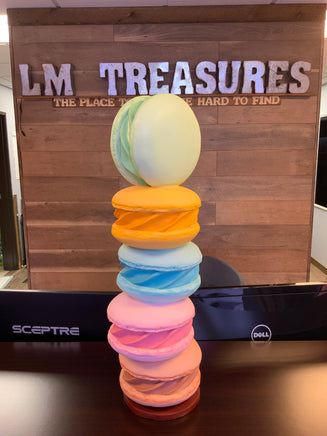 Small Stacked Macaroons Table Top Statue - LM Treasures 