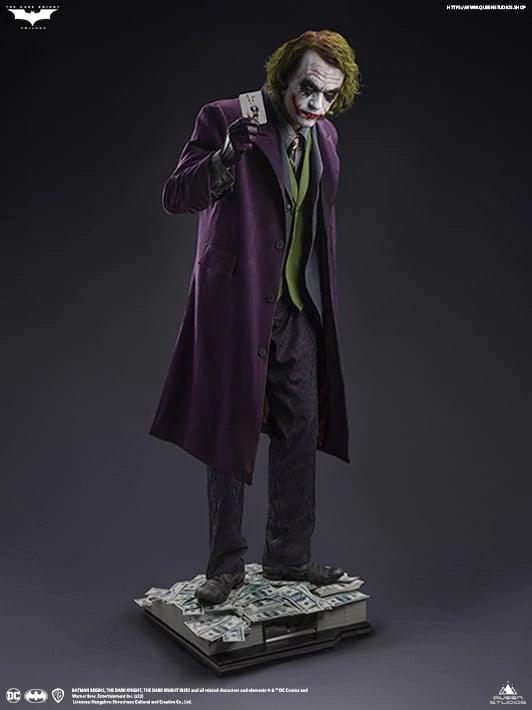 The Dark Knight Joker (Heath Ledger) Life Size Statue