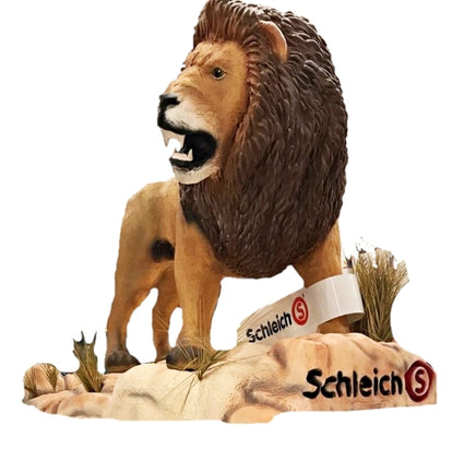 Pre-Owned Schleich Lion Life Size Statue - LM Treasures 