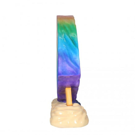 Giant Rainbow Ice Cream Popsicle Over Sized Statue - LM Treasures 