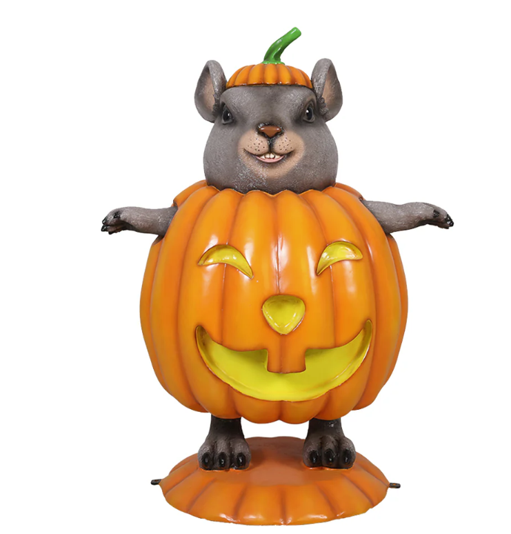 Haunt Your Space with Style: LM Treasures Halloween Statues That Dazzle