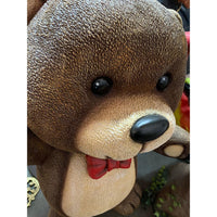 Teddy Bear Waving Over Sized Statue - LM Treasures 