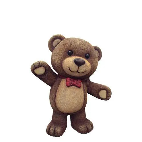 Teddy Bear Waving Over Sized Statue LM Treasures - T