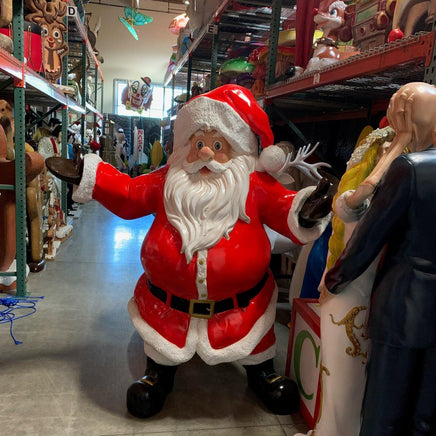 Santa Claus Standing Life Size Statue - LM Treasures 