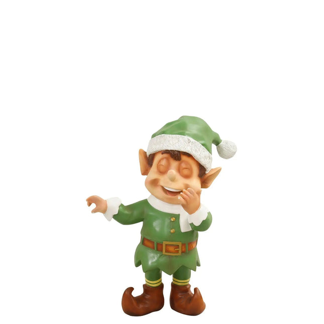 Green Elf Laughing Over Sized Statue LM Treasures - T