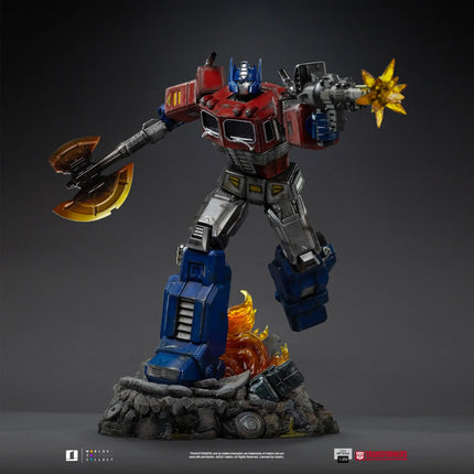 Transformers Optimus Prime Statue Demi Art Scale 1/20 Iron Studios LM Treasures - IR