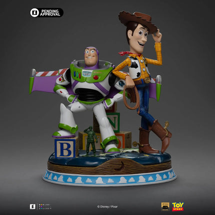 Toy Story Buzz and Woody Statue Art Scale 1/10 Iron Studios LM Treasures - IR