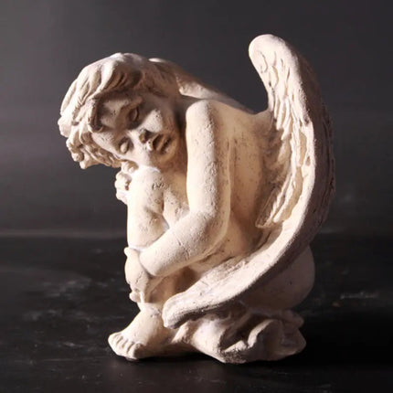Small Sleeping Cherub Angel Statue LM Treasures - H
