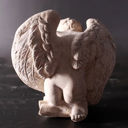 Small Sleeping Cherub Angel Statue LM Treasures - H