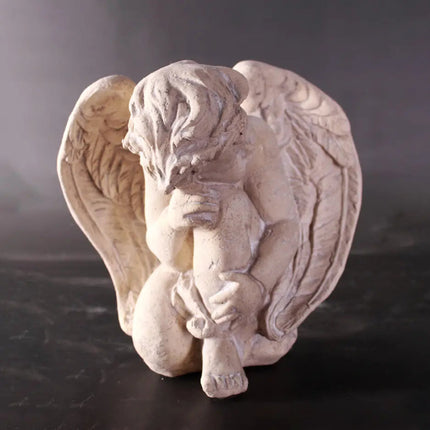 Small Sleeping Cherub Angel Statue LM Treasures - H