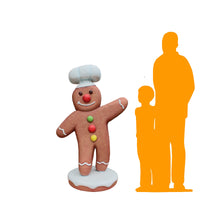 Small Gingerbread Cook Over Sized Statue - LM Treasures 