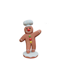 Small Gingerbread Cook Over Sized Statue - LM Treasures 