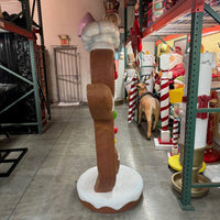 Large Gingerbread Cook Over Sized Statue - LM Treasures 