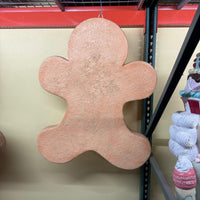 Hanging Gingerbread Man Life Size Statue - LM Treasures 