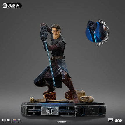 Anakin Skywalker Star Wars: Clone Wars Art Scale 1/10 Iron Studios LM Treasures - IR