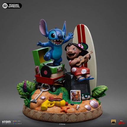Lilo and Stitch Deluxe Disney Classics Art Scale 1/10 Iron Studios LM Treasures - IR
