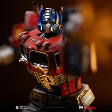 Transformers Optimus Prime Statue Demi Art Scale 1/20 Iron Studios LM Treasures - IR