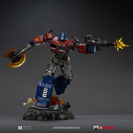 Transformers Optimus Prime Statue Demi Art Scale 1/20 Iron Studios LM Treasures - IR