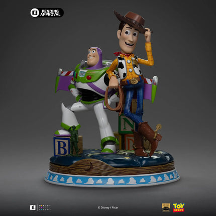 Toy Story Buzz and Woody Statue Art Scale 1/10 Iron Studios LM Treasures - IR
