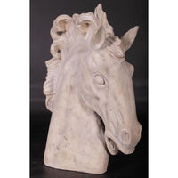 Stone Horse Head Small Statue - LM Treasures 