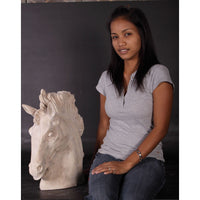 Stone Horse Head Small Statue - LM Treasures 