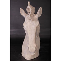 Stone Horse Head Small Statue - LM Treasures 