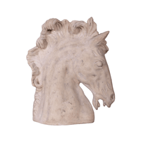 Stone Horse Head Small Statue - LM Treasures 