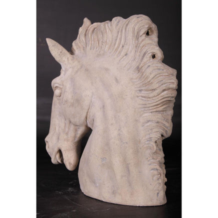 Stone Horse Head Small Statue - LM Treasures 