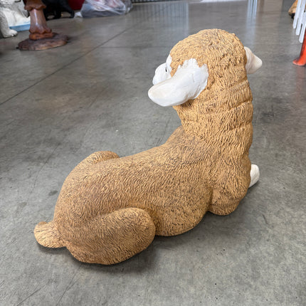 Resting Baby Merino Lamb Life Size Statue