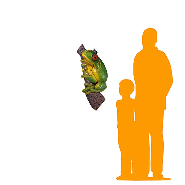 Large Tree Frog Life Size Statue LM Treasures - H