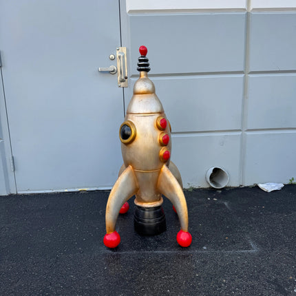 Toy Rocket Over Sized Statue LM Treasures - T