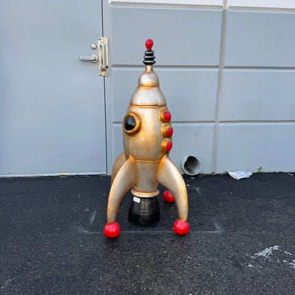 Toy Rocket Over Sized Statue LM Treasures - T