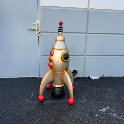 Toy Rocket Over Sized Statue LM Treasures - T