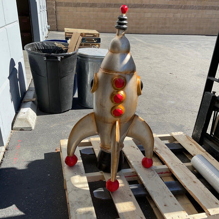 Toy Rocket Over Sized Statue - LM Treasures 