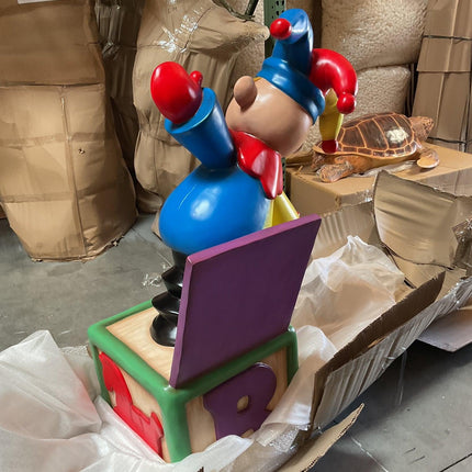 Toy Jack In The Box Over Sized Statue - LM Treasures 