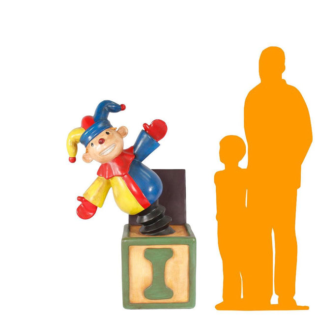 Toy Jack In The Box Over Sized Statue - LM Treasures 