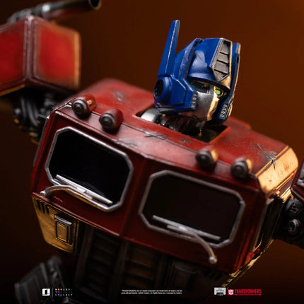 Transformers Optimus Prime Statue Demi Art Scale 1/20 Iron Studios LM Treasures - IR