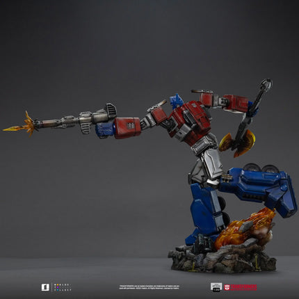 Transformers Optimus Prime Statue Demi Art Scale 1/20 Iron Studios LM Treasures - IR