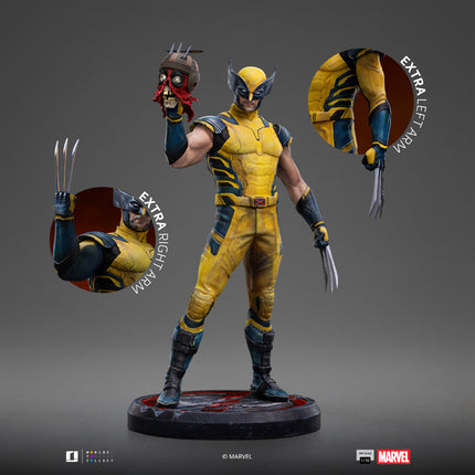 Wolverine from Deadpool & Wolverine Art Scale 1/10 Statue Iron Studios