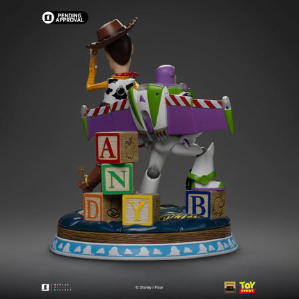Toy Story Buzz and Woody Statue Art Scale 1/10 Iron Studios LM Treasures - IR
