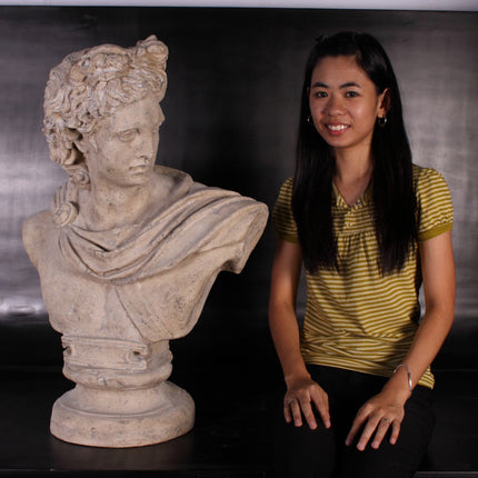 Julius Caesar Bust Life Size Statue