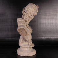 Julius Caesar Stone Bust Life Size Statue